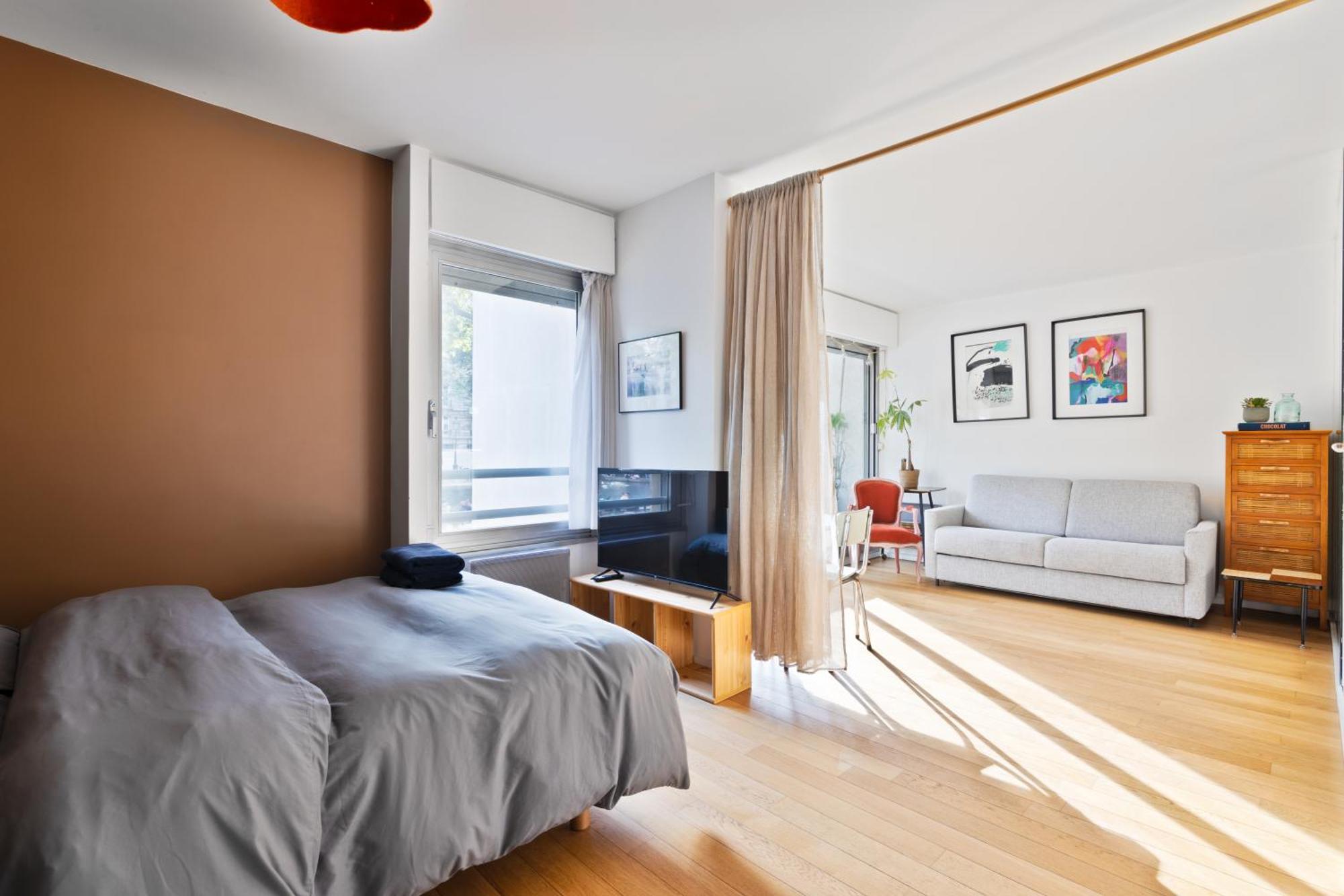 Charmant Studio Republique Jemmapes Free Netflix Paris Eksteriør bilde