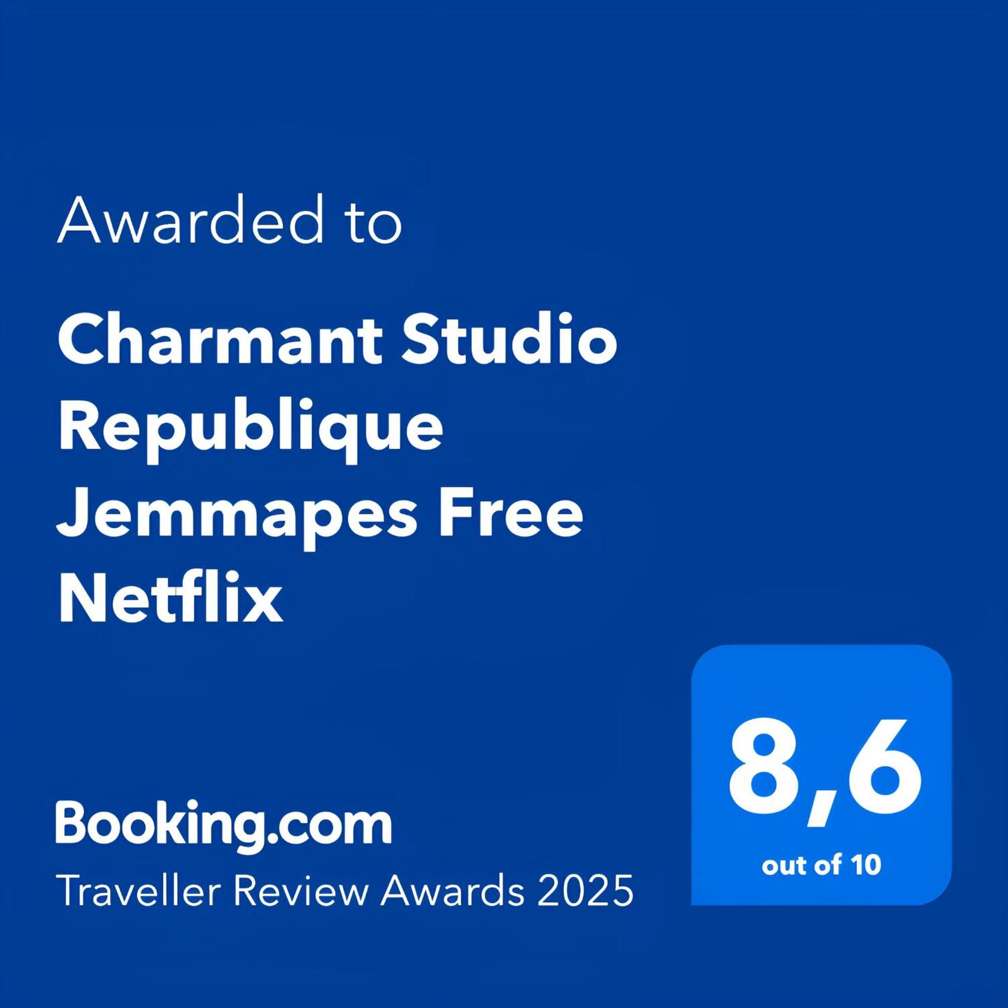 Charmant Studio Republique Jemmapes Free Netflix Paris Eksteriør bilde